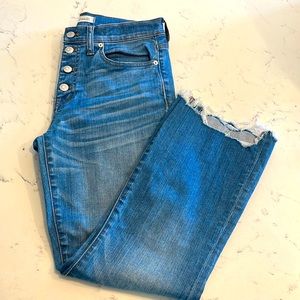 Madewell Cali Demi Boot Cropped Jeans